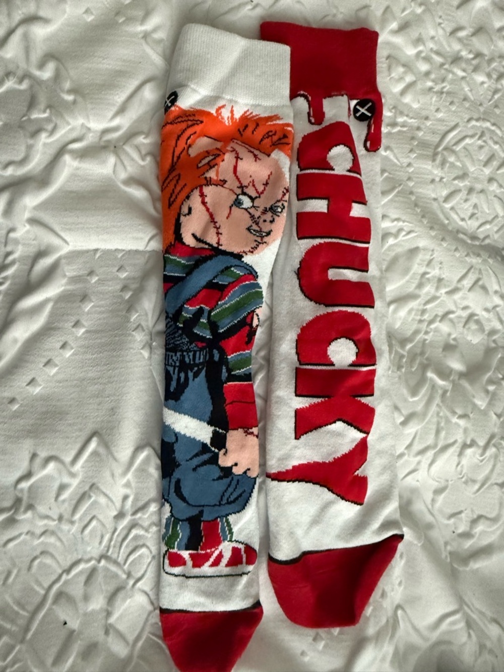 Stance Chucky Character Knee-High Socks with Graphic Logo